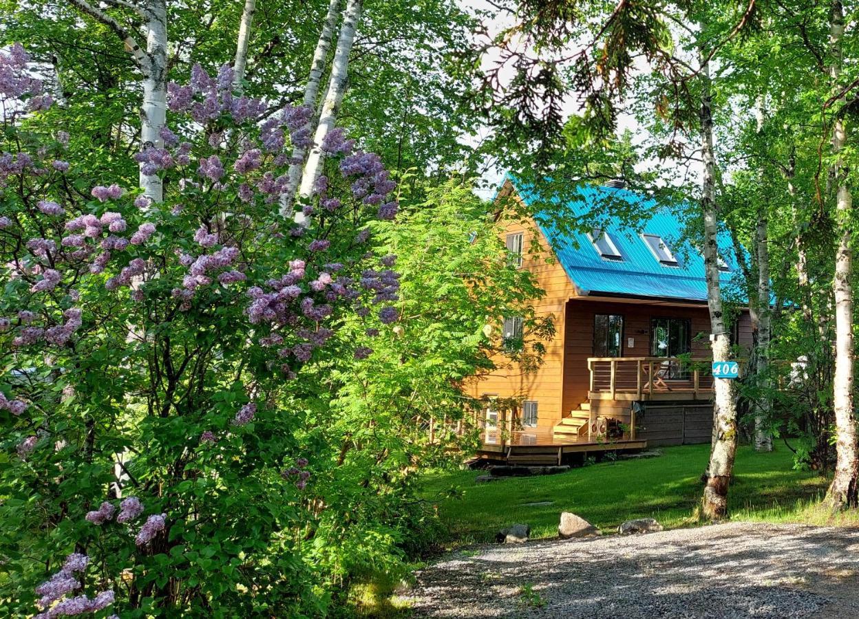 La Nef Bleue Villa Tadoussac Exterior photo